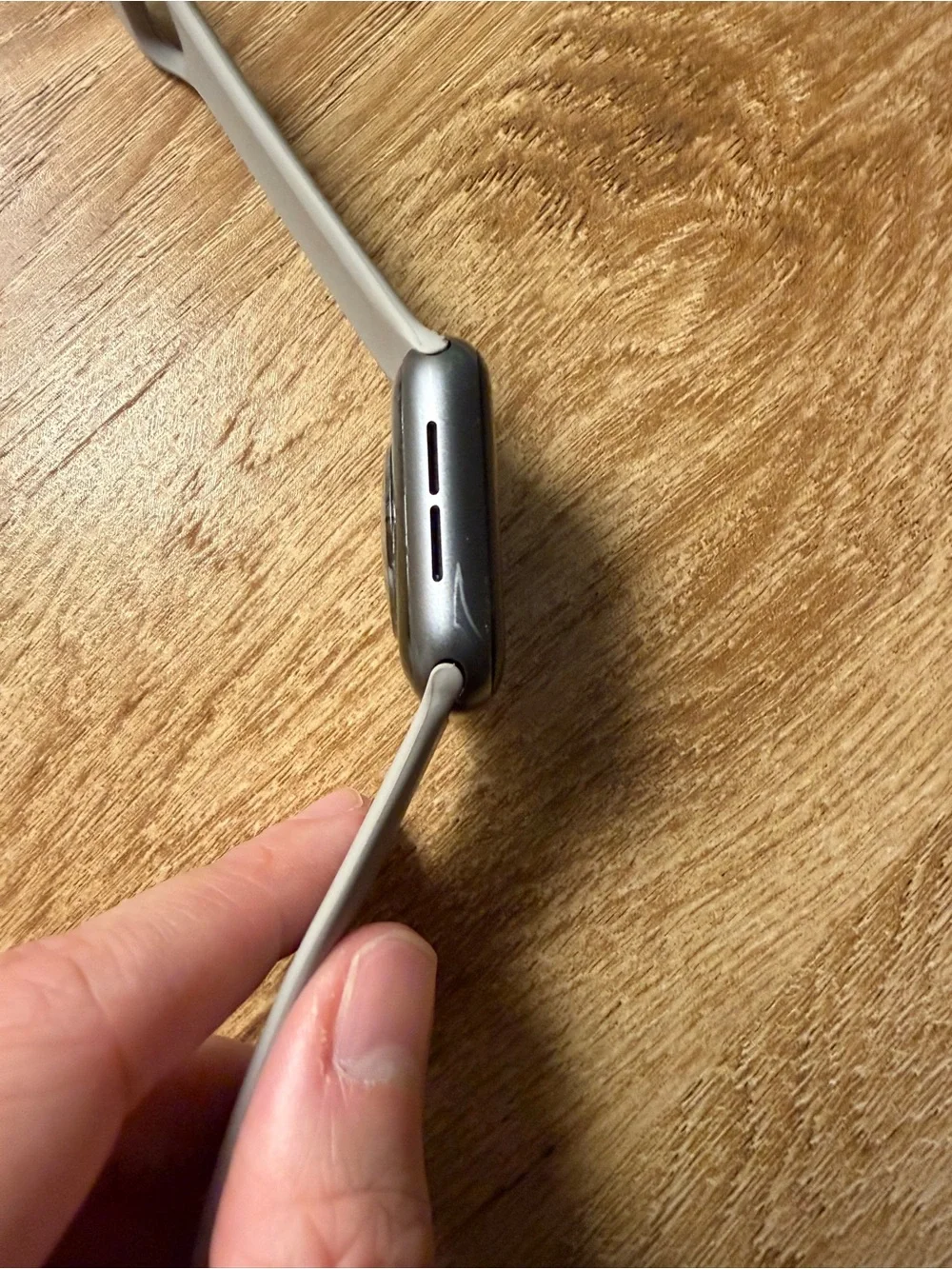 Apple Watch with Stone Gray Sport Band - Apple